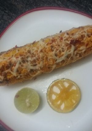 A picture of Mexican Sweet corn.
