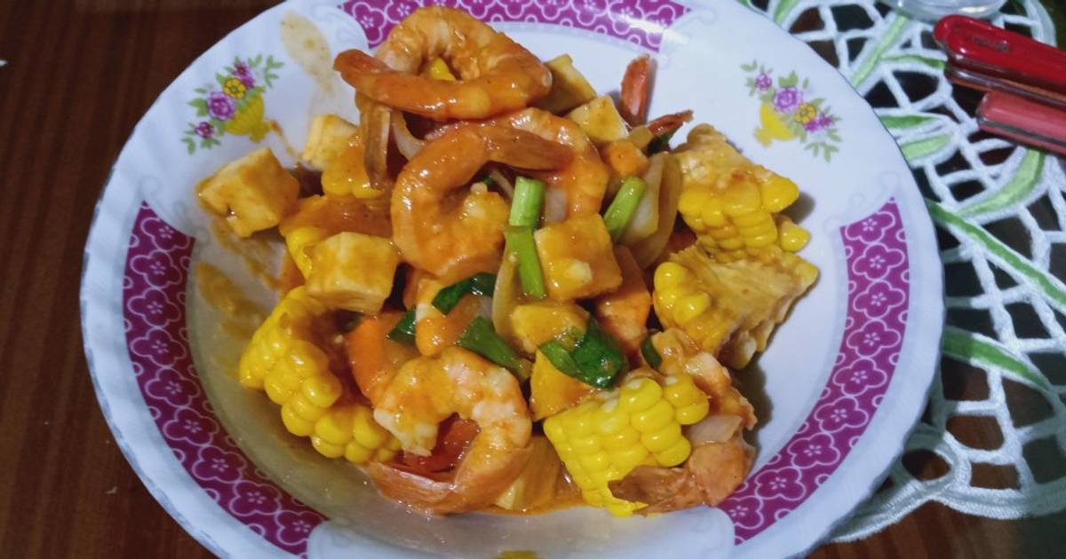 Resep Udang Saos Padang Oleh Ara Jelita - Cookpad