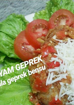 Foto resep AYAM GEPREK ala geprek bensu