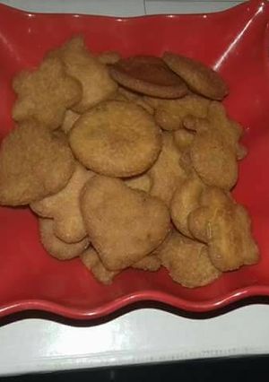 A picture of Wheat flour cookies.
