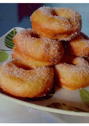 A picture of Eggless Doughnut.