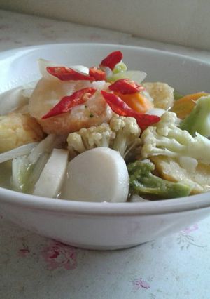 Foto resep Sapo tahu sederhana