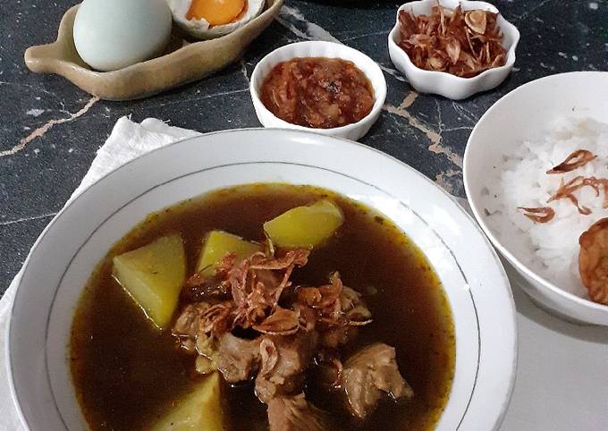 Resep Rawon Daging Sapi Ala Rumahan Sidoarjo Oleh Happy End Cookpad