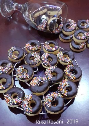 Foto resep Kukis Donat