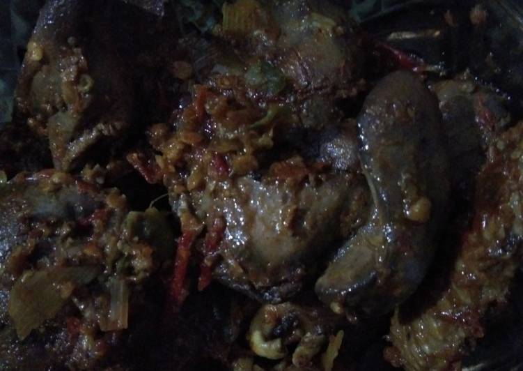 Resep Ati ayam masak pedas, Sempurna