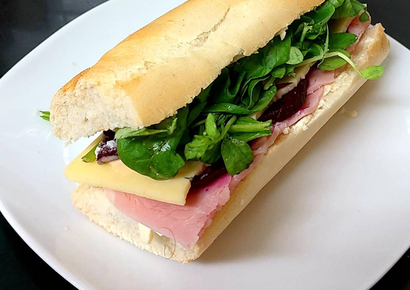 My Crusty long Sandwich 🥪