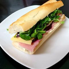 My Crusty long Sandwich 🥪 A picture of My Crusty long Sandwich 🥪.
