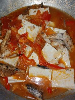 Foto resep Ikan Tongkol + Tahu Putih Masak Sarden