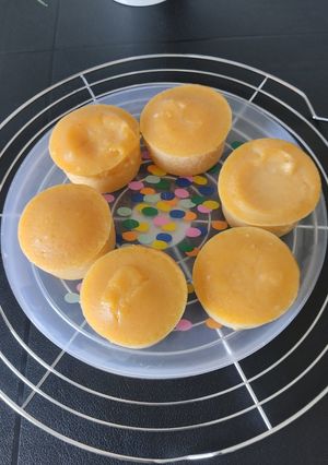 Une photo de Gâteaux moelleux aux abricots 🍊😋