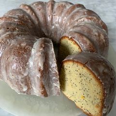 A picture of Old-Fashioned Glazed Lemon Bundt Cake.