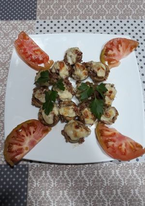 Foto principal de Champiñones rellenos de jamón
