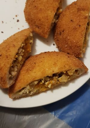 صورة لوصفة توست الدجاج
