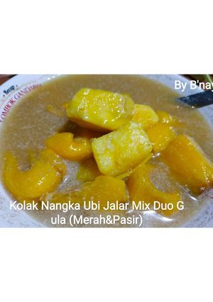 Foto resep Kolak Nangka Ubi Kuning Duo Gula (Merah&Pasir)