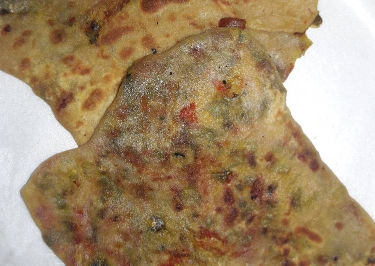 Simple Way to Make Homemade Veg Paratha