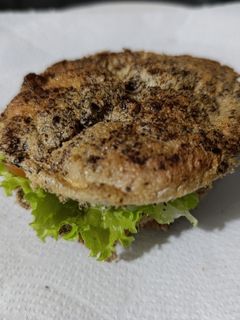 Una foto de Pancito proteico de lino y claras de huevo
