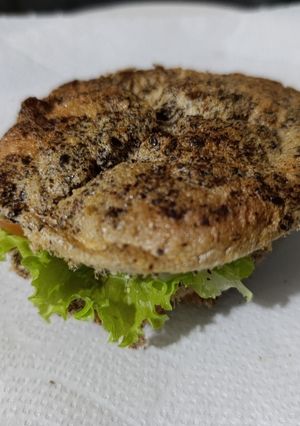 Una foto de Pancito proteico de lino y claras de huevo