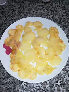 Una foto de Patatas crujientes al microondas