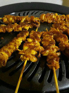 Foto resep Sate Jamur Saus Kacang