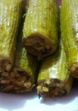 صورة لوصفة محشي کوسى