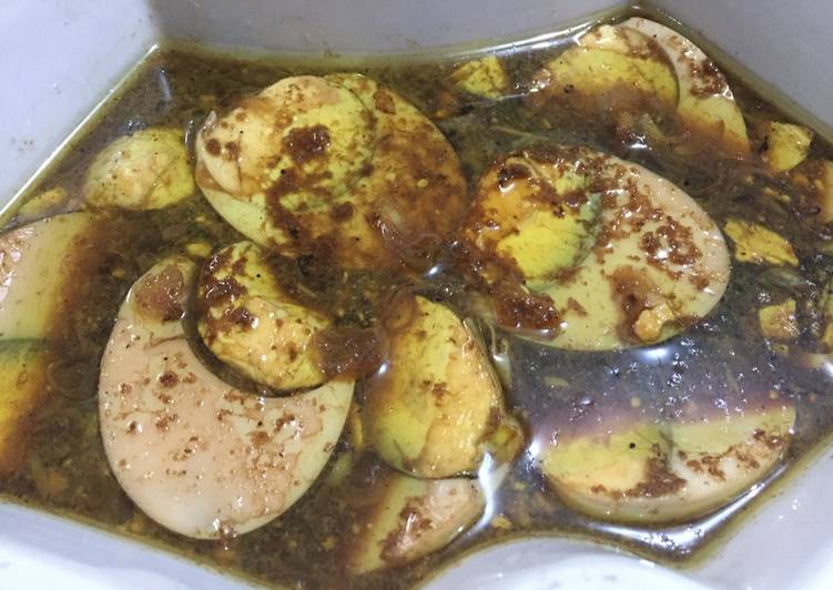 Bahan-bahan Semur telur kecap manis yang lezat dan Mudah Dibuat
