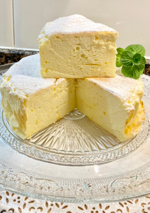 Una foto de Pastel muy esponjoso, sin gluten
