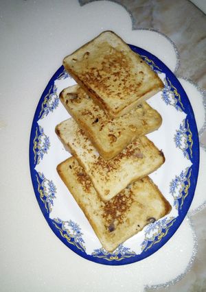 Gasashshen biredi mai kwai ainihin hoton girkin