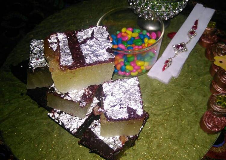 Easiest Way to Make Speedy Petha chocolate barfi