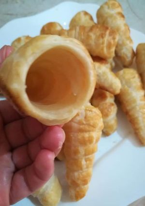 صورة لوصفة كورني بعجينة موراقة