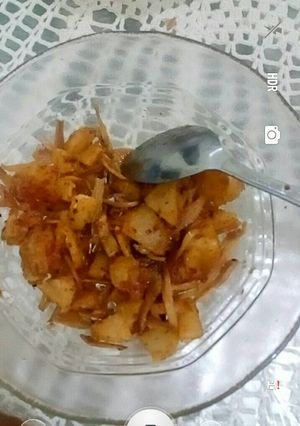 Foto resep Kentang balado teri mudah murah enak