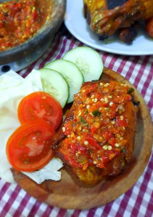 Foto resep Ayam Bakar Sambel Korek 🍗