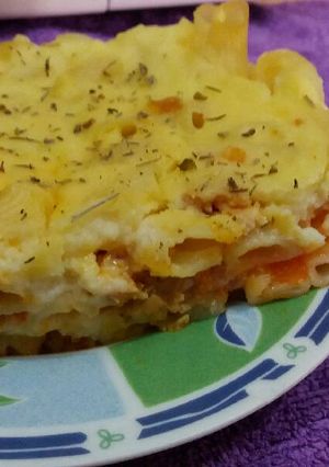 Foto resep Macaroni schotel rumahan ala ochie