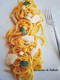 Spaghetti alla carbonara di zucca