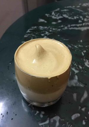 Hình của món Caffe bọt biển.