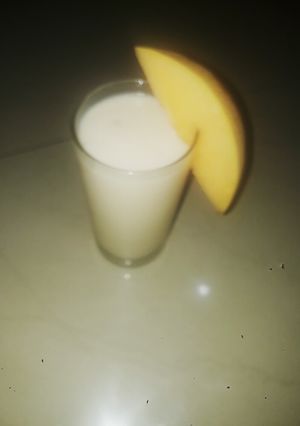 A picture of Muskmilon milk shake 😋😋😋😋👌👌👌👌.