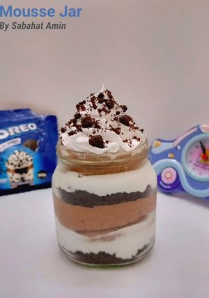A picture of Choco Oreo Mousse Jar.