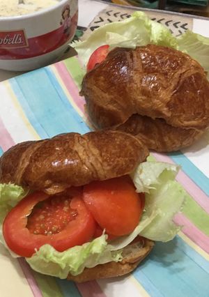 รูปของ ครัวซองท์ แฮมชีส กรอบ นุ่ม ง่ายๆ ด้วย Airfryer