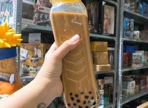 Hình của món Trà sữa trân châu.