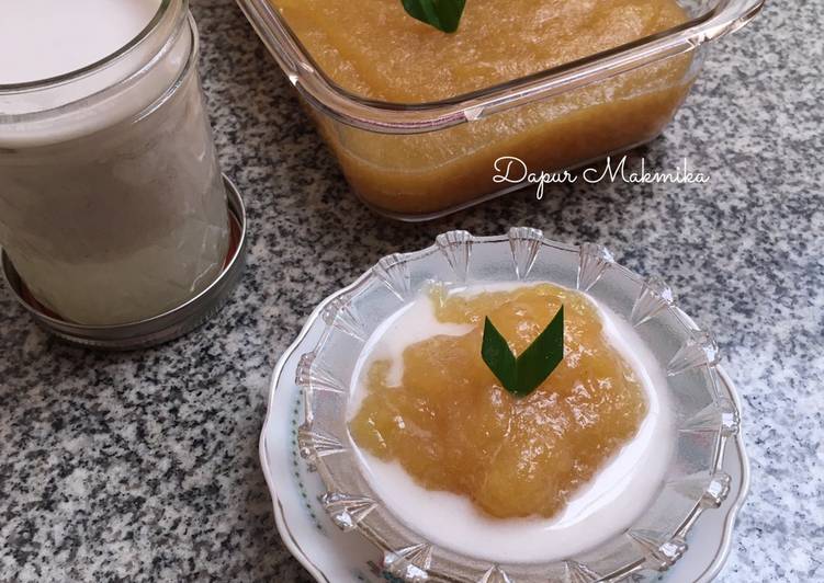 Resep: Bubur Singkong Bunda Pasti Bisa