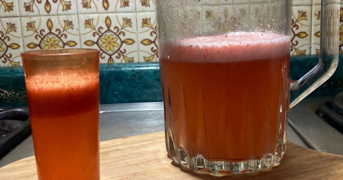 aguas frescas de fresa - 26 recetas caseras- Cookpad