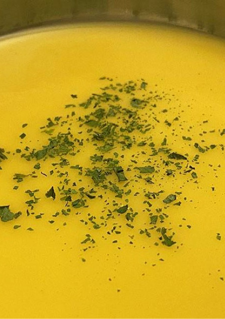 Una foto de Crema de Calabaza con Thermomix