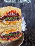 Wanpaku Sandwich mamaell:Beef salami asparagus