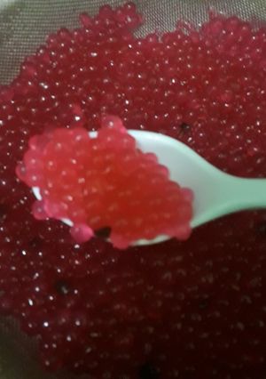 Foto resep Biji Mutiara merekah (tips masak hemat gas) 5:30:15
