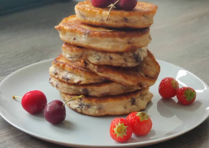 Stracciatellapancakes