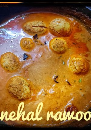 मालवणी पद्धतीने कवटाचा सामारा / अंड्याची करी(Malvani Style Andyachi Curry Recipe In Marathi) रेसिपी चे मुख्य फोटो 