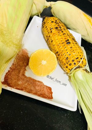 A picture of Roasted Corn.