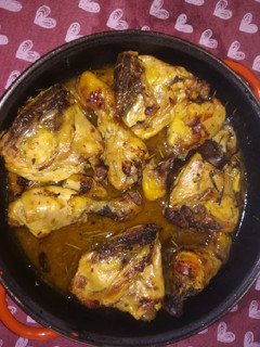 Una foto de Pollo a la naranja a mi manera