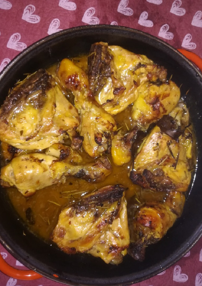 Una foto de Pollo a la naranja a mi manera