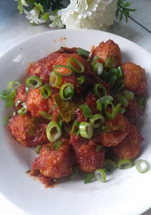 Foto resep Bakso pedas ala ala korea