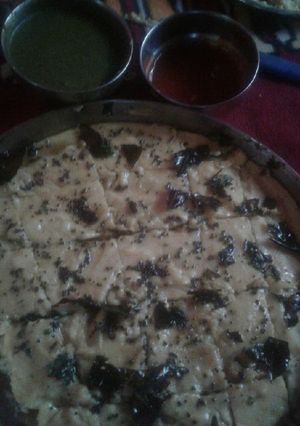 A picture of Besan ki katli.