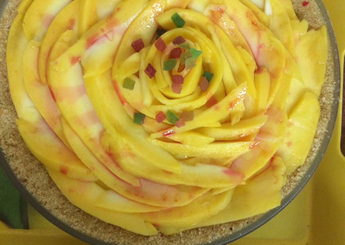 Mango pudding